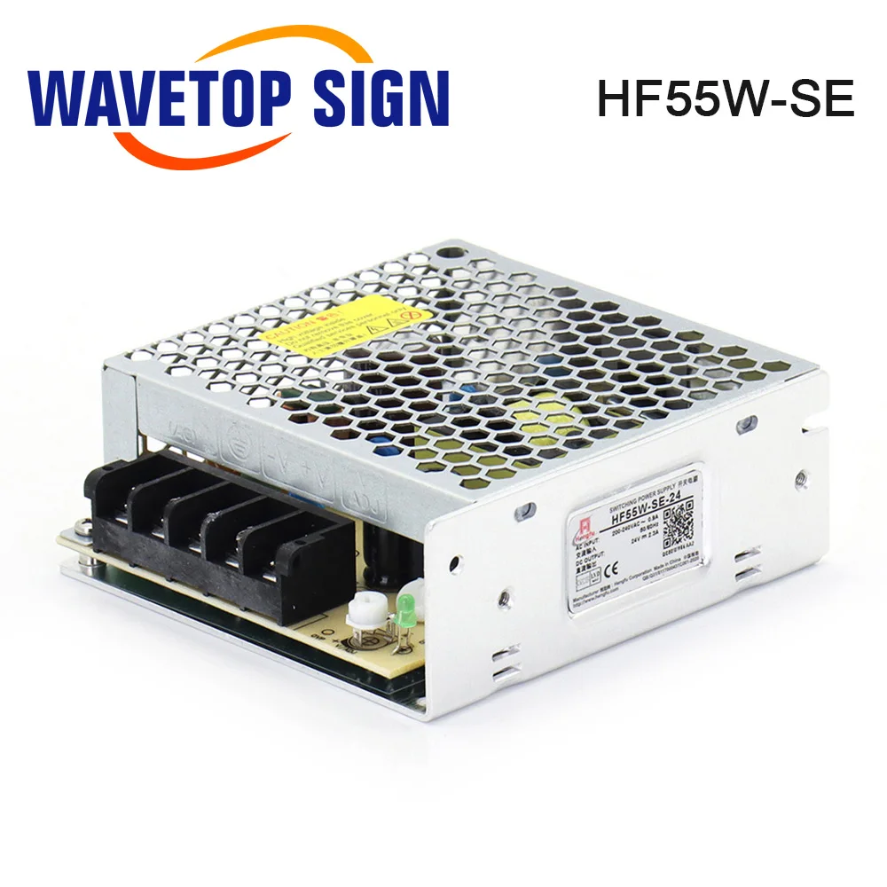 WaveTopSign Switch Power Supply HF30W-SM HF35W-S HF55W-SE 5V-48V لآلة القطع والنقش بالليزر Co2