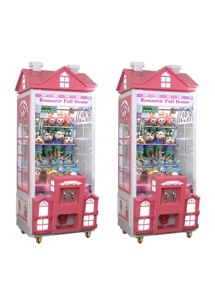 

Doll machine commercial large grab clip coin fishing catch Internet celebrity doll machine