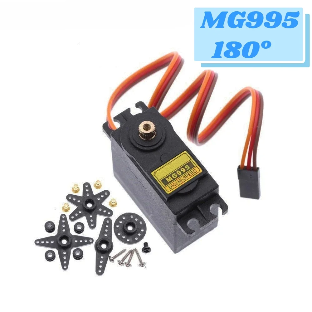 MG995 Servo Metal Gear for Model Helicopter Boat For Arduino UNO DIY Mechanical Arm