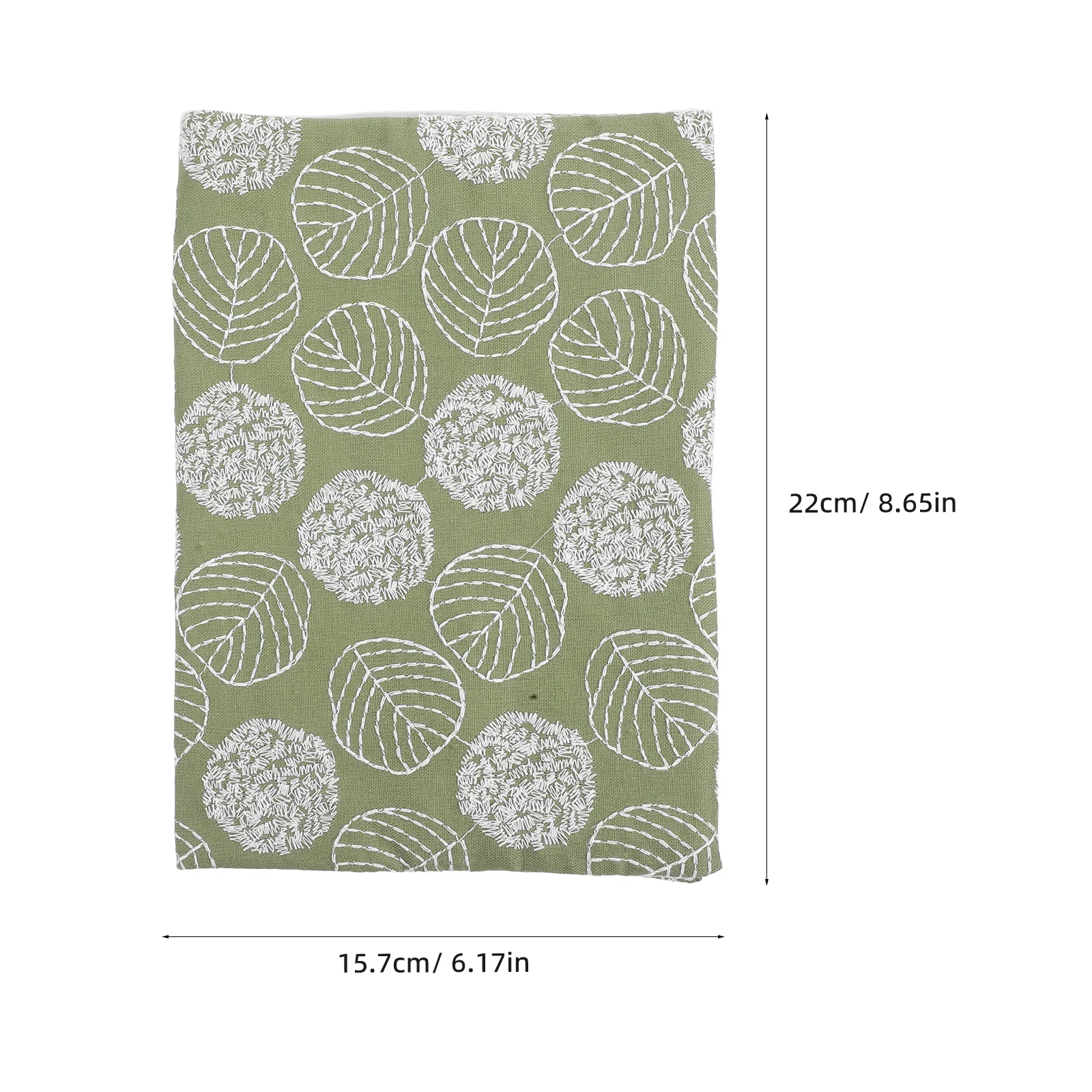 Copertina di libro in tessuto lavabile morbido ed elastico, protezione riutilizzabile per riviste, quaderni, pianificatori A5, copertina di libro