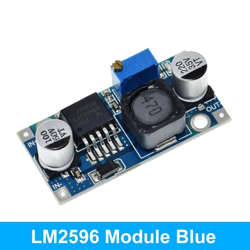 TZT LM2596s DC-DC Step-down Power Supply Module 3A Adjustable Step-down Module LM2596 Voltage Regulator 24V 12V 5V 3V MINI560