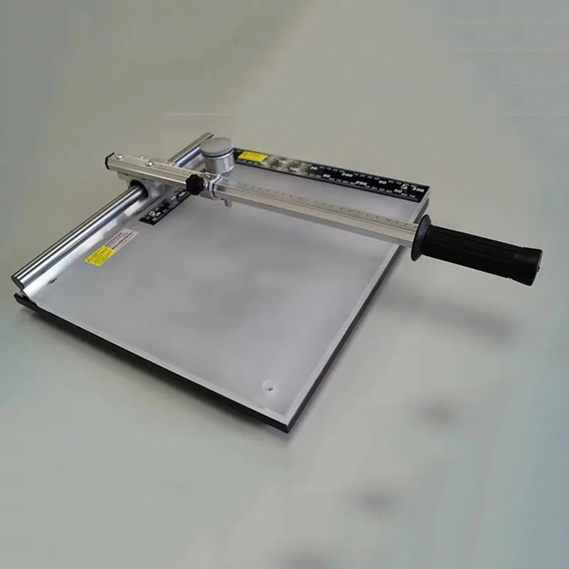 KV-C-370Plus Laboratory Use Glass Cutter Manual Glass Based Silica Gel Board Cutting Machine 28x33CM