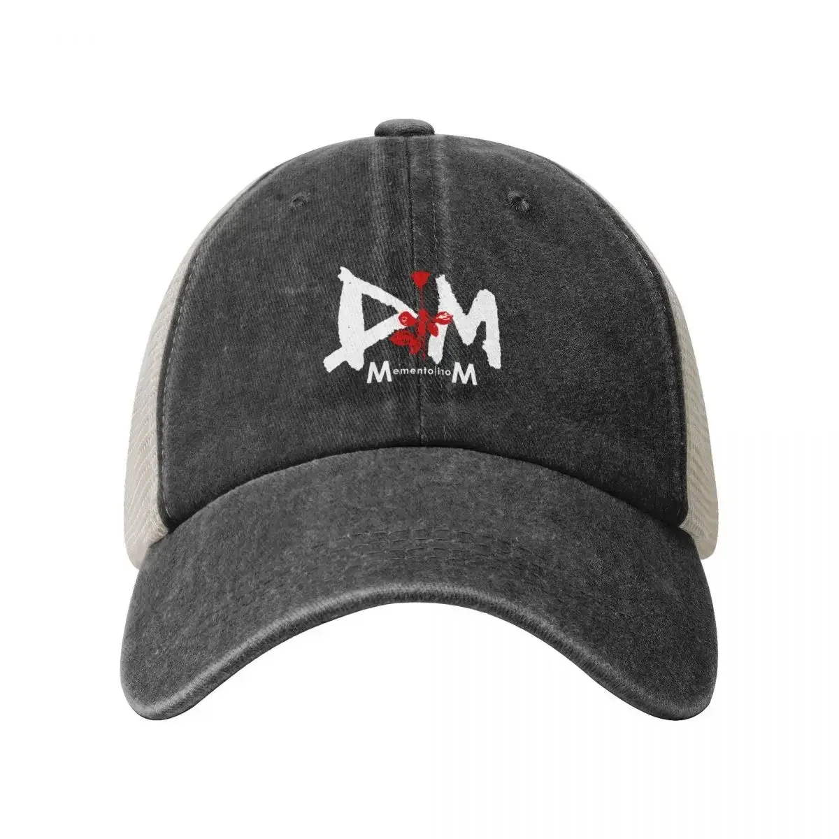 DM, Memento Mori Mode, memento mode, mori mode, mode tour Cowboy Mesh Baseball Cap Snap Back Hat hiking hat Men's Luxury Women's