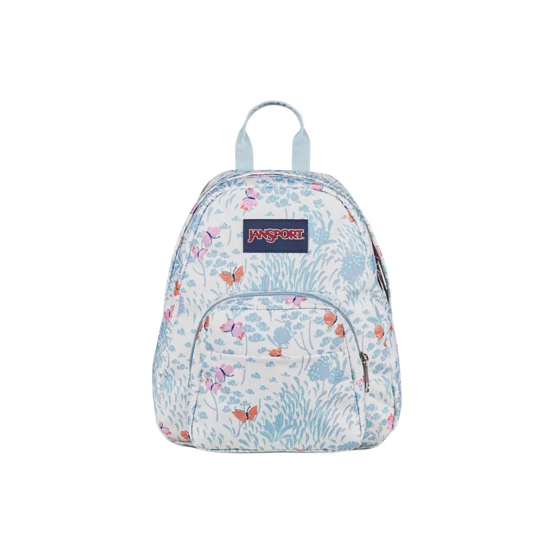 Sac à dos JanSport à fermeture éclair, mini, pour femmes, bleu clair, JS00TDH6LK4