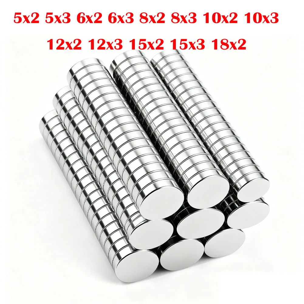  Super Strong Round Magnet Neodymium Magnet Powerful Magnets N35 small Permanent Magnetic imanes NdfeB Refrigerator Magnet