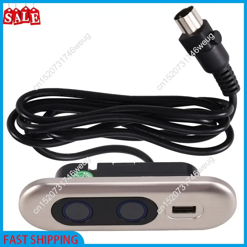 

Flash Deal-электрический контроллер переключателя кресла, 2-кнопочный электрический массажный контроллер для дивана, дистанционное USB-разъем для кресла, зарядка