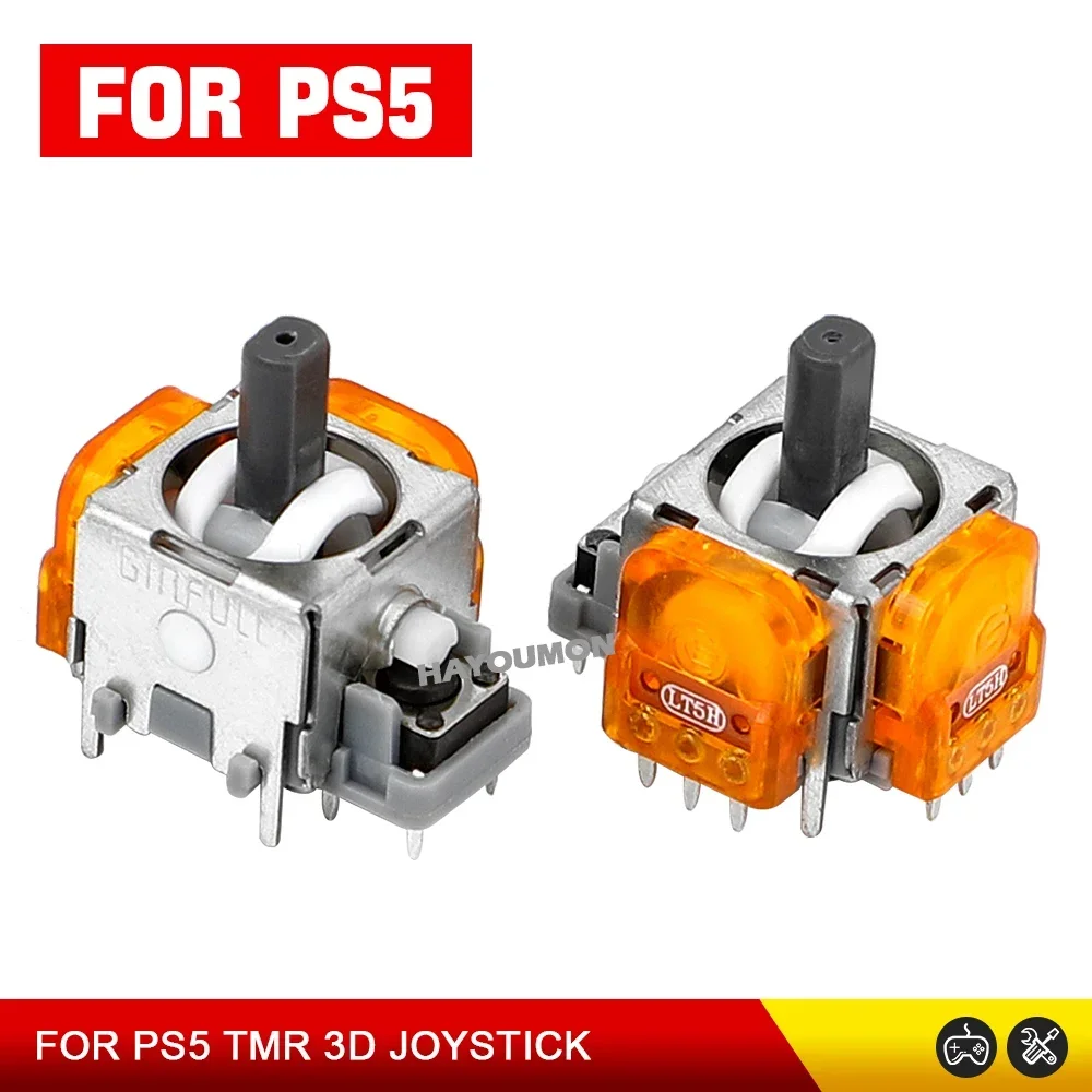 Immagine 5: 2/10 Pezzi Joystick TMR per Switch Pro, PS5, PS4, Xbox Series, Xbox One - Accessorio Analogico 3D Elettromagnetico Anti-Drift