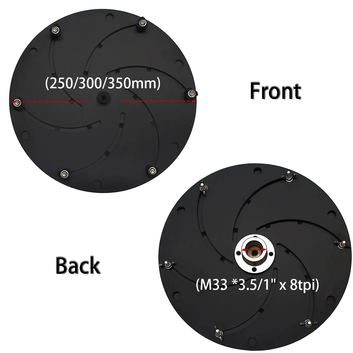 M33 * 3.5 spindle chuck self-centering centrifugal lathe chuck for hollow wood turning lathes