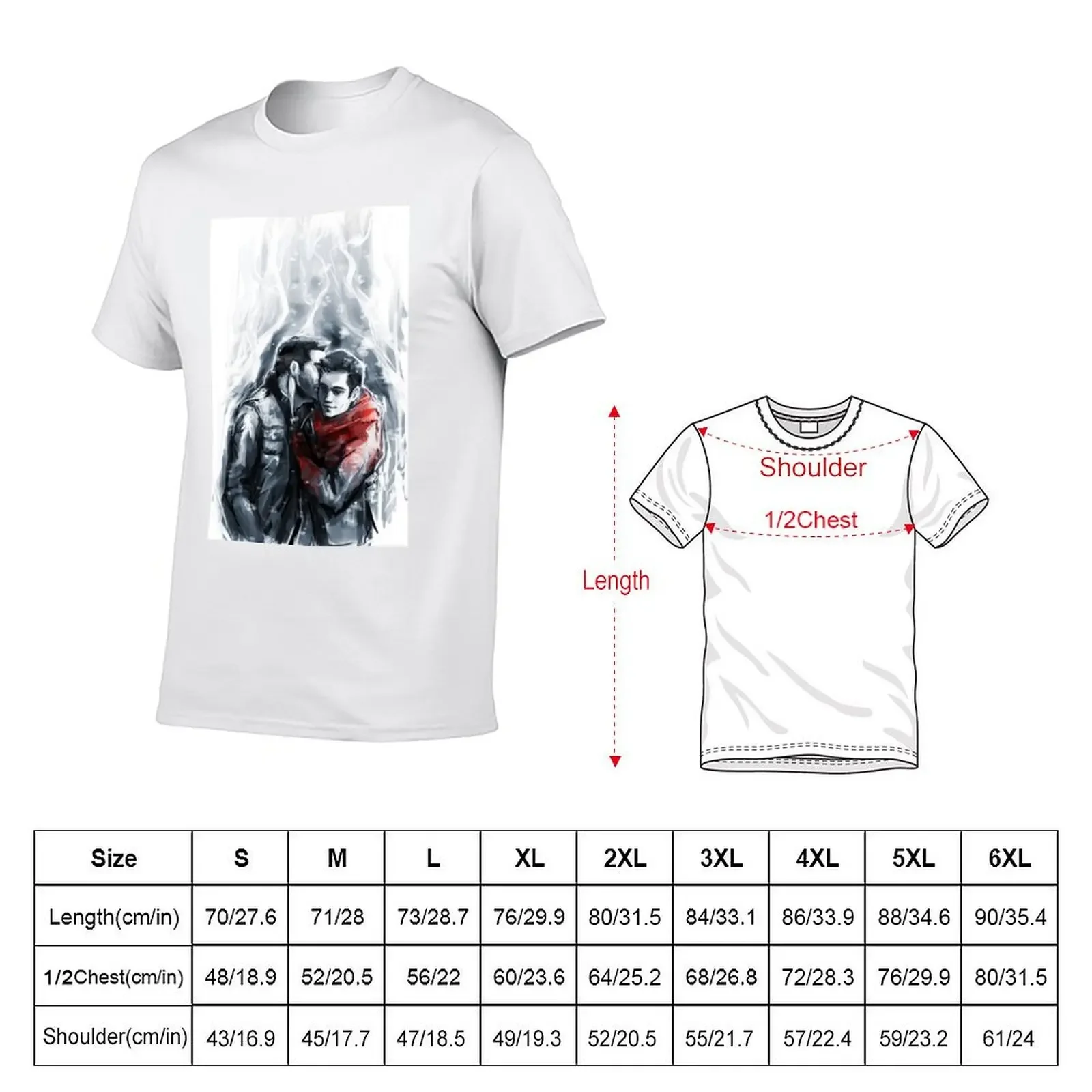 sterek T-Shirt cute tops anime stuff shirts men