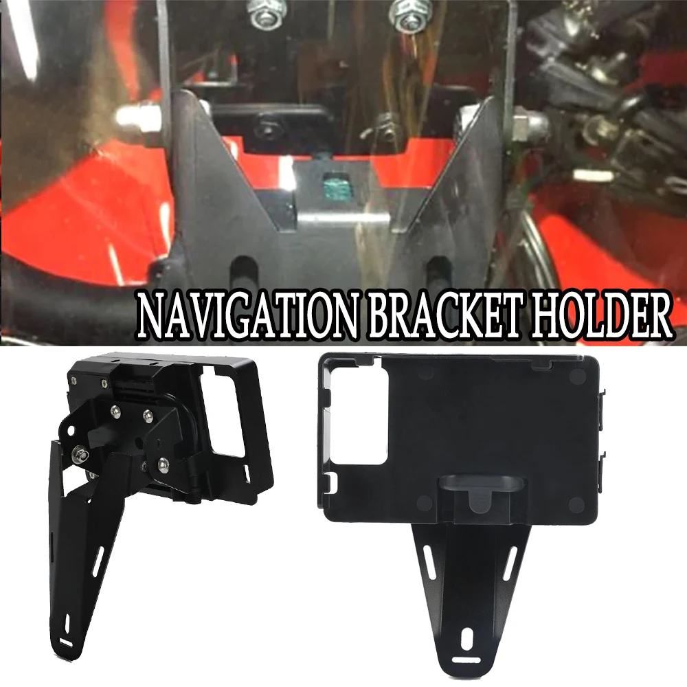 

Motorcycle FOR DUCATI MULTISTRADA 1200 2013 2014 Navigation Support Windshield Lifting Function Adjustment GPS Phone Bracket