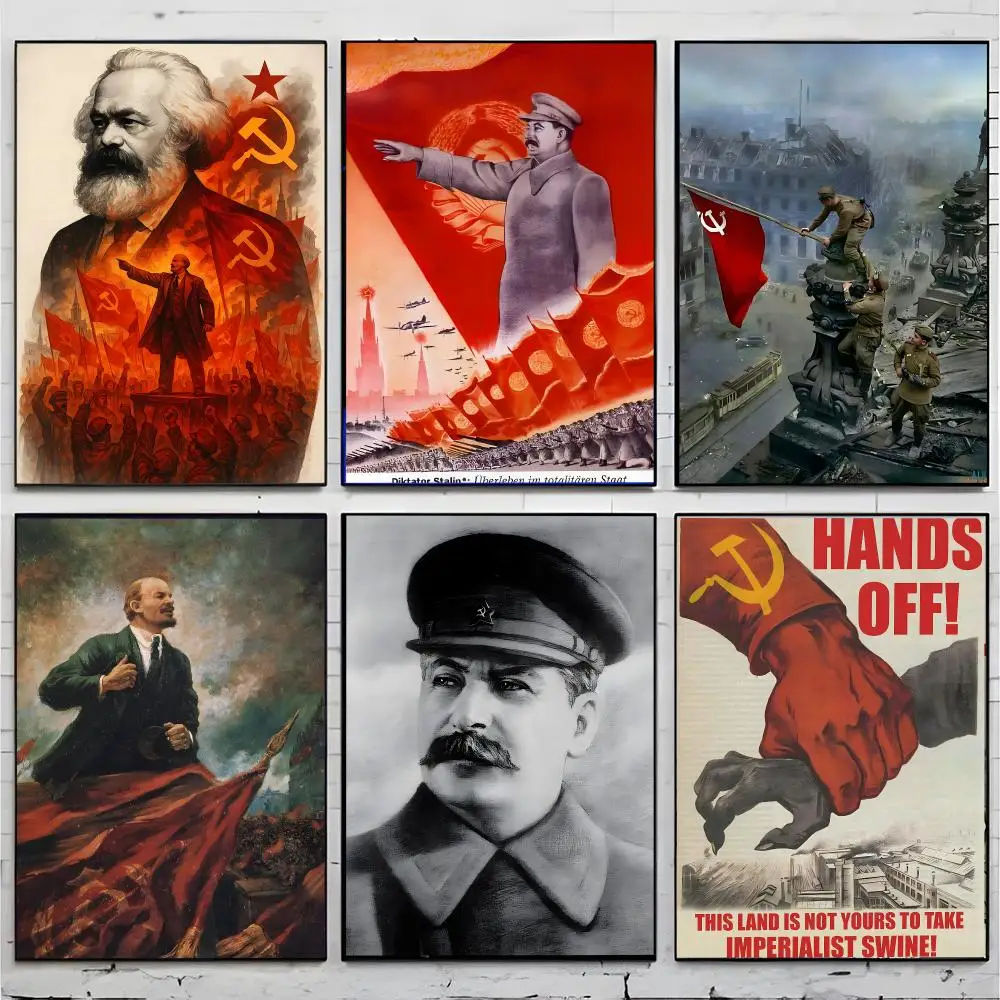historical figure political S-Stalin Poster Superior Home Space  Indoor Decorative Art & Home Decor