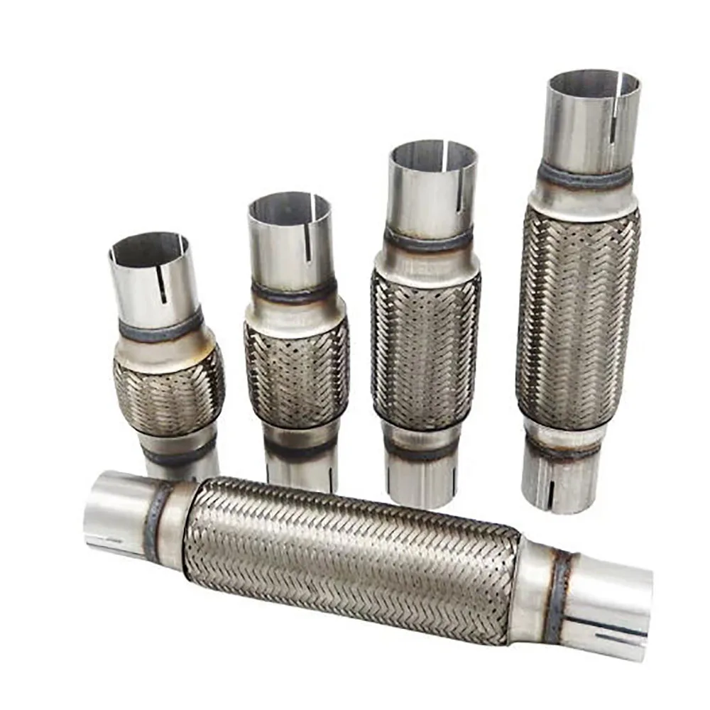 38-75 Inner Diameter Car Exhaust Pipe Soft Connection Muffler Soft Connection Muffler Shock Absorber Hose Improves Resonance