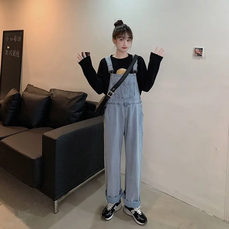 

Overalls Women Birthday Jumpsuits Outfits Oversized Design Korean Trend Ins Thickened Semihigh Stretchy Performance Nightclub