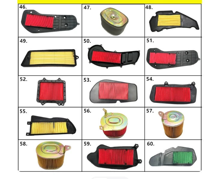 Filtro de Ar de Espuma para Scooter 125cc GY6 150cc, 50 90 110 250 para Honda Dio, Kymco, Yamaha, Taizhou RSZ, Jog JOG50 JOG125