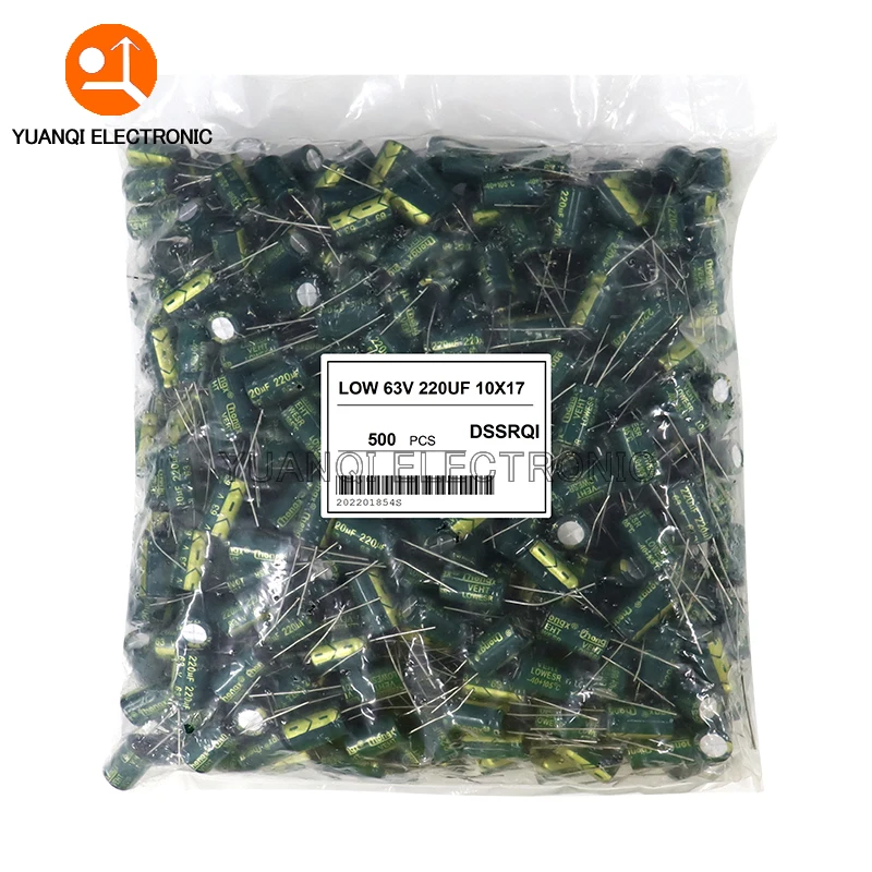50-1000PCS 10V/16V/25V/35V/50V400V/450V Kondensator elektrolityczny wysokiej częstotliwości o niskim ESR 10UF 47UF 220UF 330UF 680UF 1000UF 2200UF