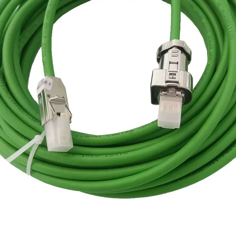 ตัวเข้ารหัสสัญญาณ6FX5/สายเคเบิล8002-2DC10-1BF0สายเคเบิลเครือข่ายพอร์ต3M/5ม. พร้อมตัวเชื่อมต่อที่นำเข้า