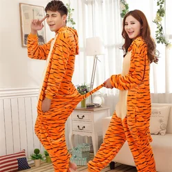 Onesie de Animal Unisex para adultos, pijamas de una pieza de felpa cálida para Halloween y Navidad, disfraz de Cosplay para adultos, niños, mujeres y hombres