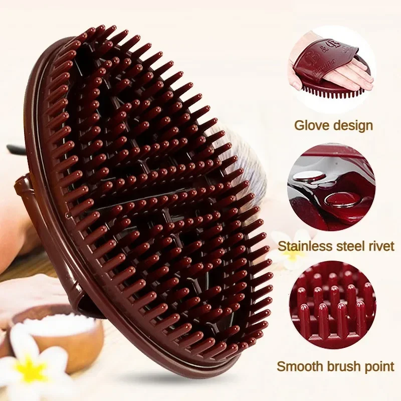 

Body Massager Brush Gua Sha Scraping Board Massage Brush Scrapper Anti Cellulite Slimming Meridian Relaxing Scrub Massager