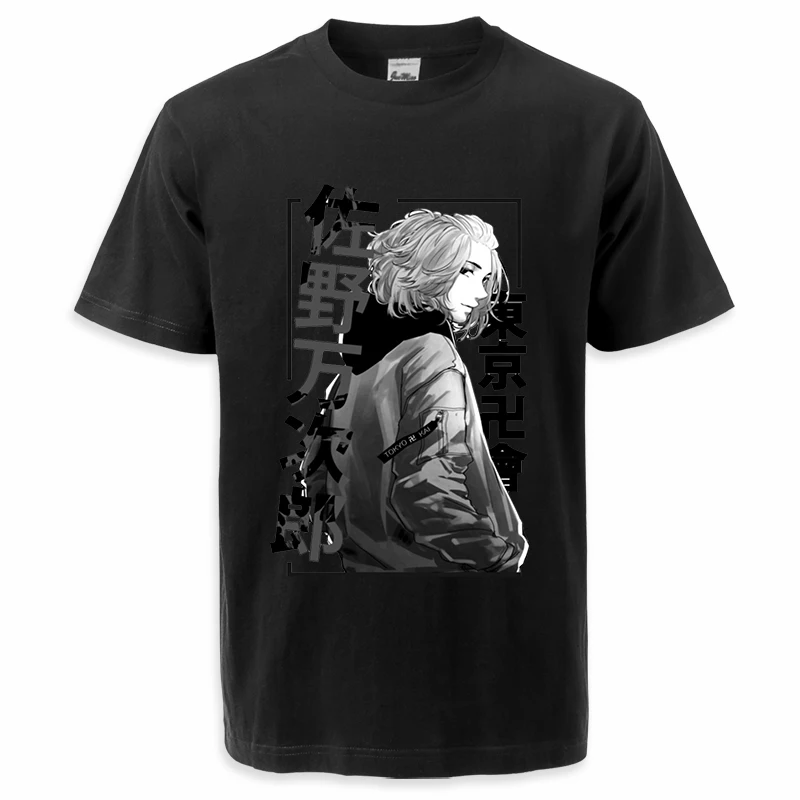 Camisetas de Anime de Los Vengadores de Tokio para hombres y mujeres, Tops gráficos de Mikey Mangas, Camisetas de cuello redondo, Camisetas de alta calidad, verano 2024