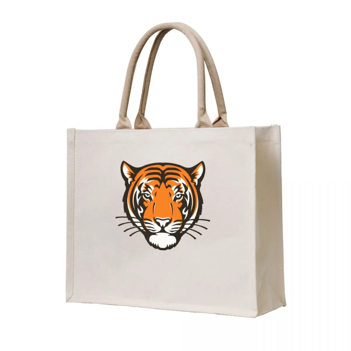 

The Tiger (Princeton University) (1) Tote Bag large size bags reusable shopping bag Eco bag large tote