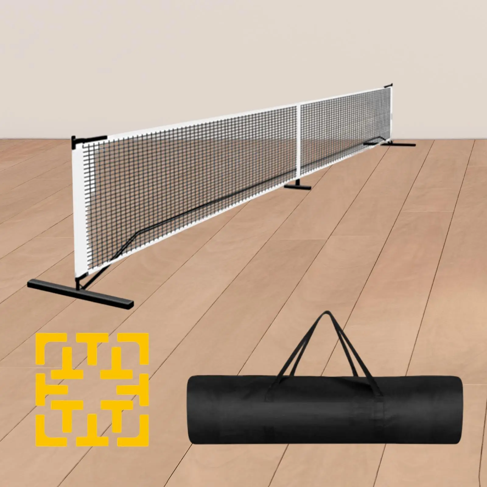 

Portable Pickleball Net System Tennis Net Equipment Reliable Stable Detachable