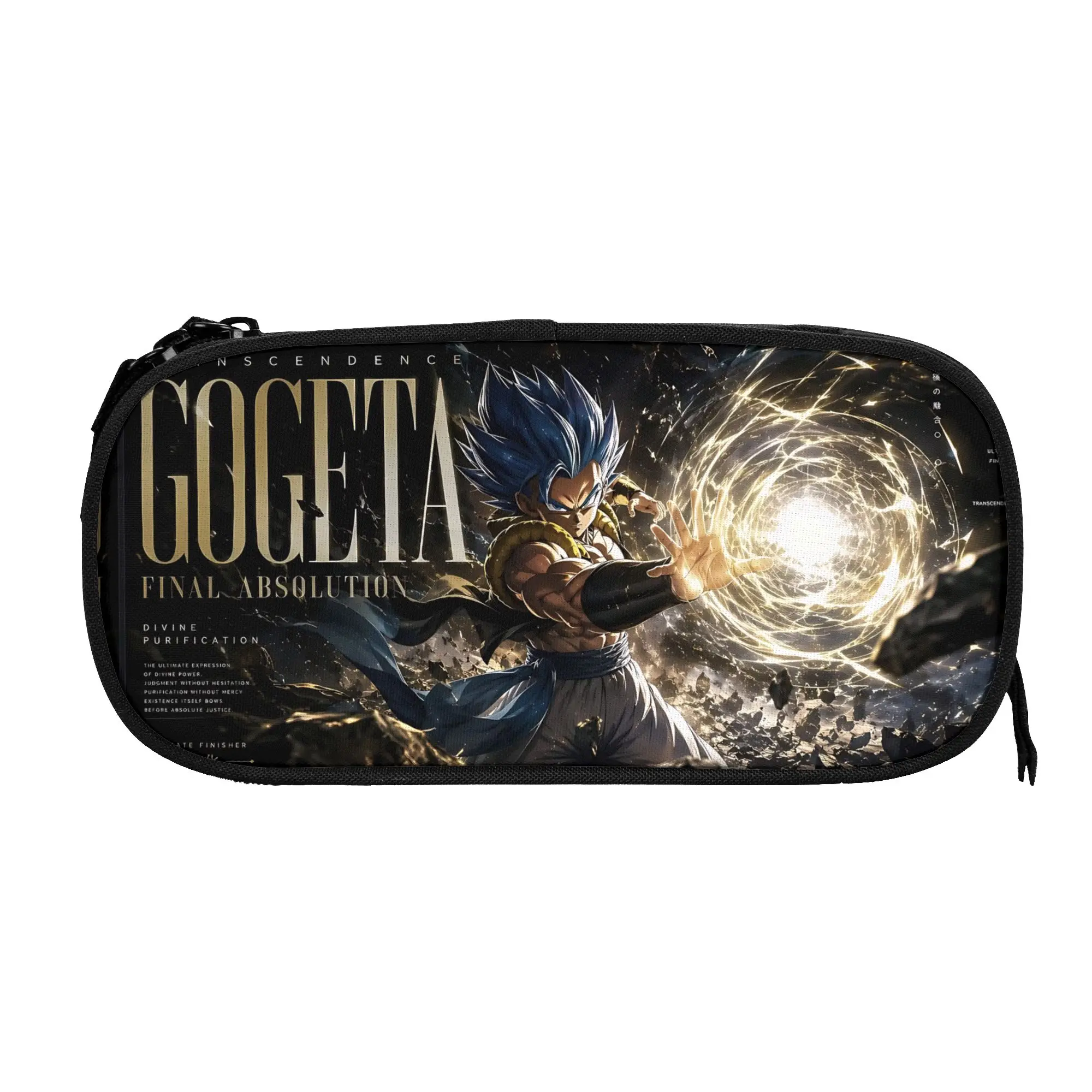 Custom Dragon Ball Z Large Capacity Bags for Child  School Pencil Bag for Boys Gilrs Kids