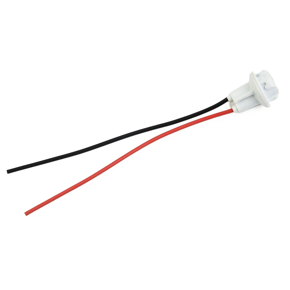 1pc Socket Easy To Use Single White 15cm Long Electric Vehicles For Motorcycles Instrument Light Socket