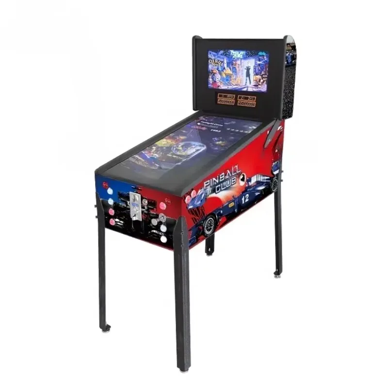 Virtual Pinball Machine Coin Operated Arcade Video Game Machine for Commercial Amusement Game Center