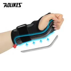 AOLIKES 1Pair Ski Wrist Support Gear Hand Protection Roller Palm Pads Protector Snowboard Skating Guard Men Women