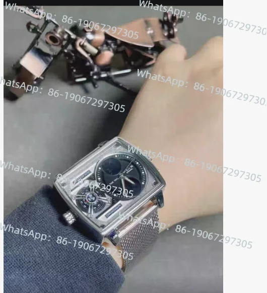 

2025 Новые повседневные многофункциональные мужские часы Ark II Starship Concept, водонепроницаемые