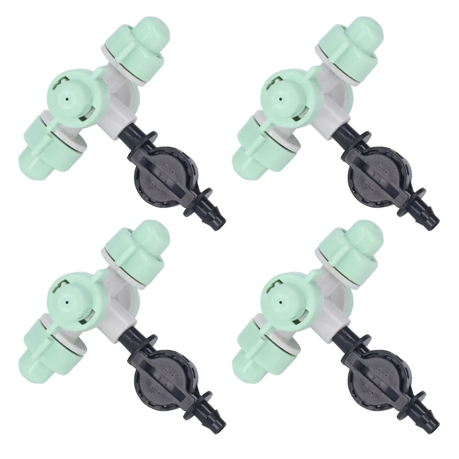 

10 Set Misting Spray Nozzle with 4/7mm Joint Micro Irrigation Farmland Irrigation Flower Garden Nursery Sprinkler