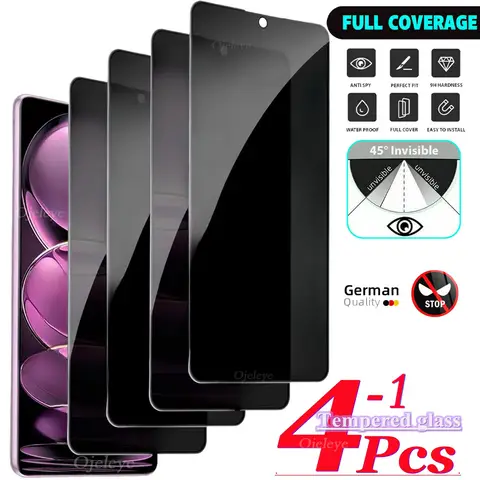 Full Cover Anti-Spy Tempered Glass For Samsung A25 5G A24 A15 A14 A23 A22 A21 A21S A13 A12 A06 A05 A05S Privacy Screen Protector