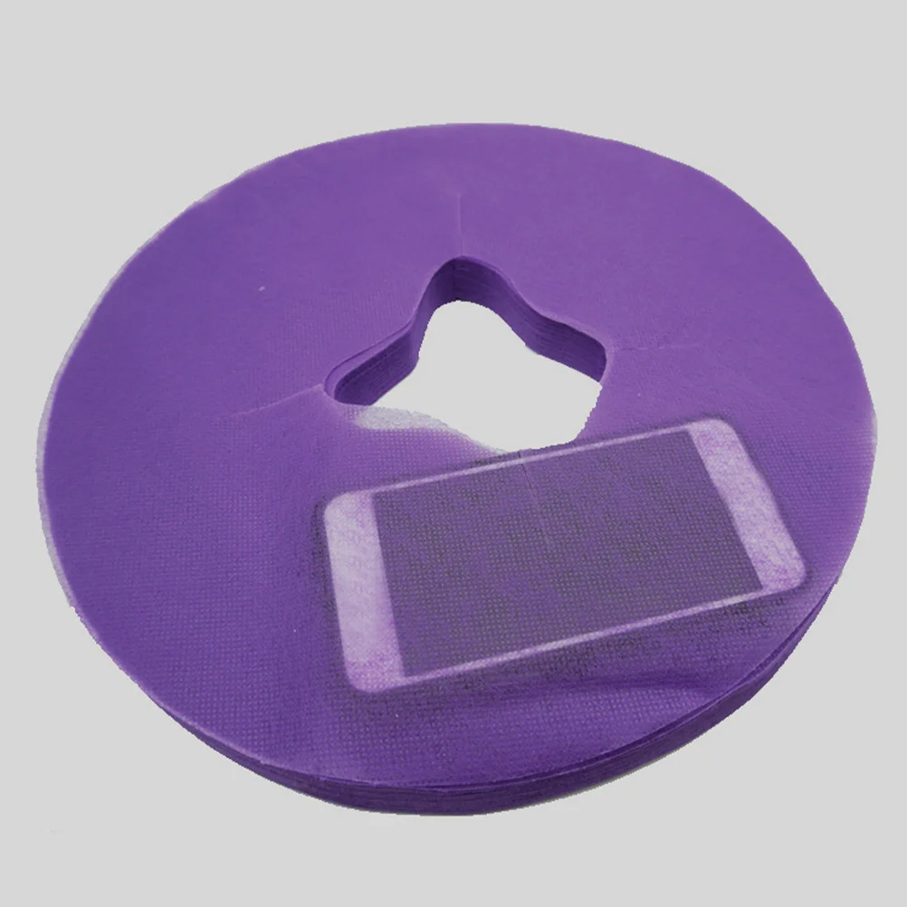 

100 400pcs Disposable Face Massage Pads Breathable Headrest Covers for Salon Massage Table Cradle Cushion Pillow