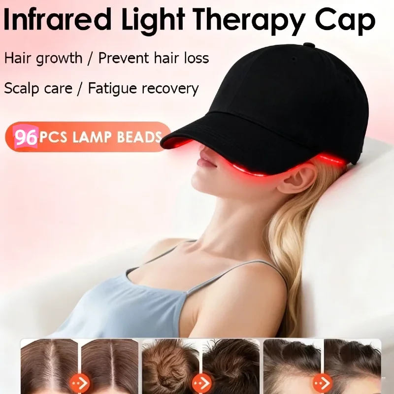 

Professional Laser Hair Growth Helmet & Cap for Men and Women, Wireless LLLT Anti Hair Loss Treatment Device for Hair Regrowth
