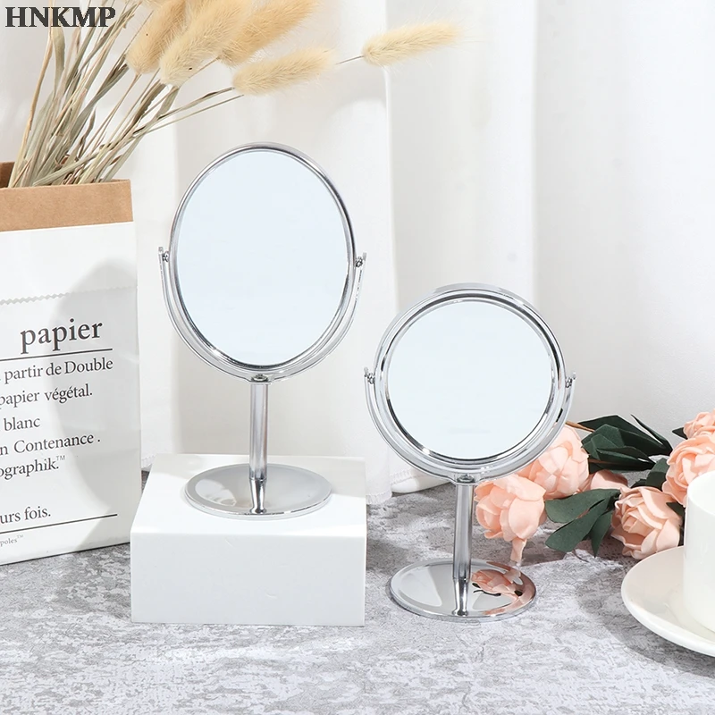 CASHOU86 Mirror Magnification Tabletop Vanity Table Round Mirror Double Sided Makeup Tool Makeup Mirror