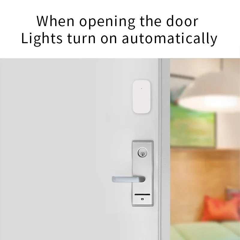 Sensore per porte e finestre Aqara originale connessione Wireless ZigBee Smart Mini Door Sensor Smart Home funziona con l\'app Xiao Mihome HomeKit