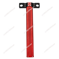 6/12 inch woodworking hole drawing line ruler parallel/vertical line drawing T-shaped line hole scribing mark ruler 1/32