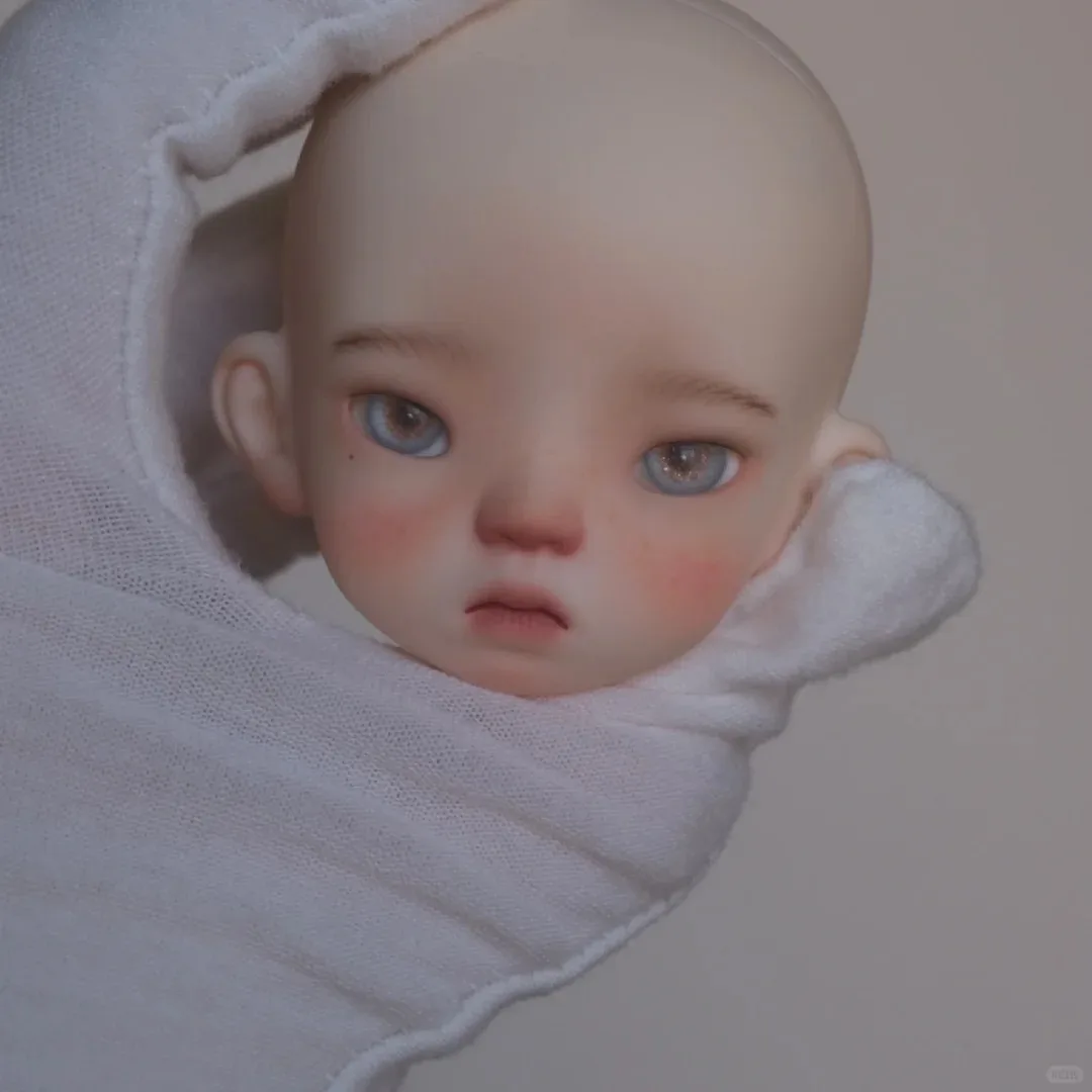 New SD BJD doll 1/6 Divine Girl Head Amber Cute Beautiful Girl Makeup High Quality Resin Toy Gift Just a Head