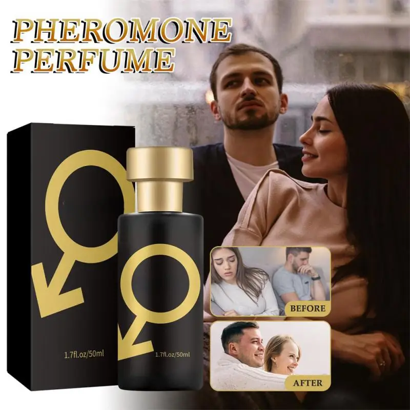 5Pc 50Ml Geur Rollende Bal Gouden Kunstaas Feromoon Parfum Sex Blijvende Geuroolie Dating Flirten Parfum Sfeer Vrouwen