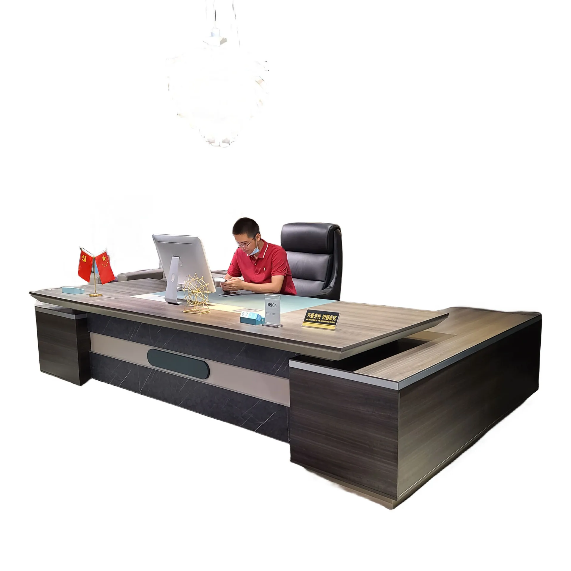 

Высококачественный офисный стол руководителя, кресло президента, стол для старшего менеджера, большой представительский стол