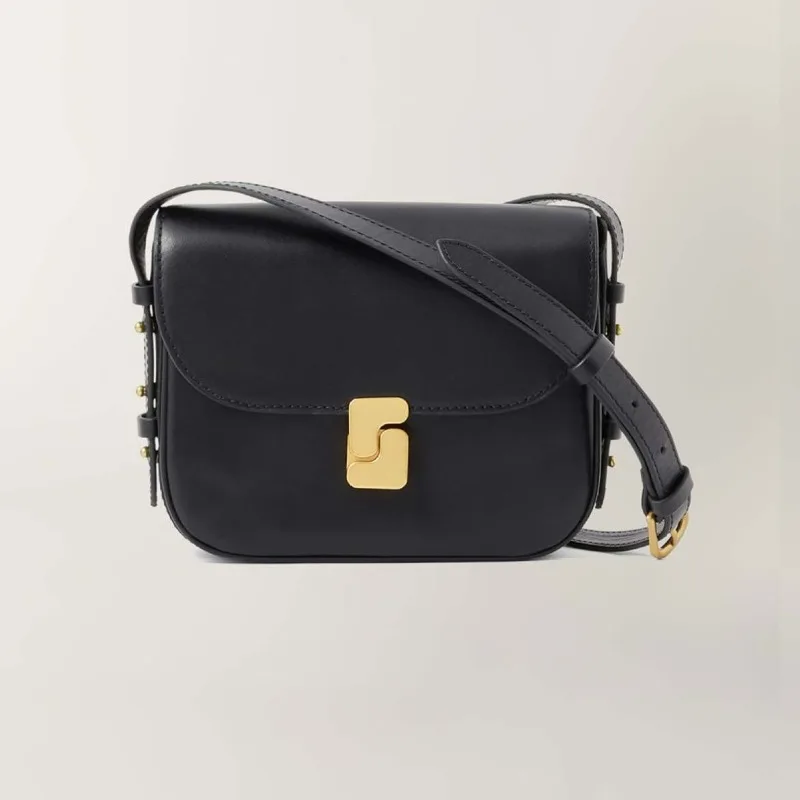 

Niche Designed Women's Handbag Compact Square Bag Premium Quality Tofu Shaped Bag Single Shoulder Crossbody Bag Commuter Bag