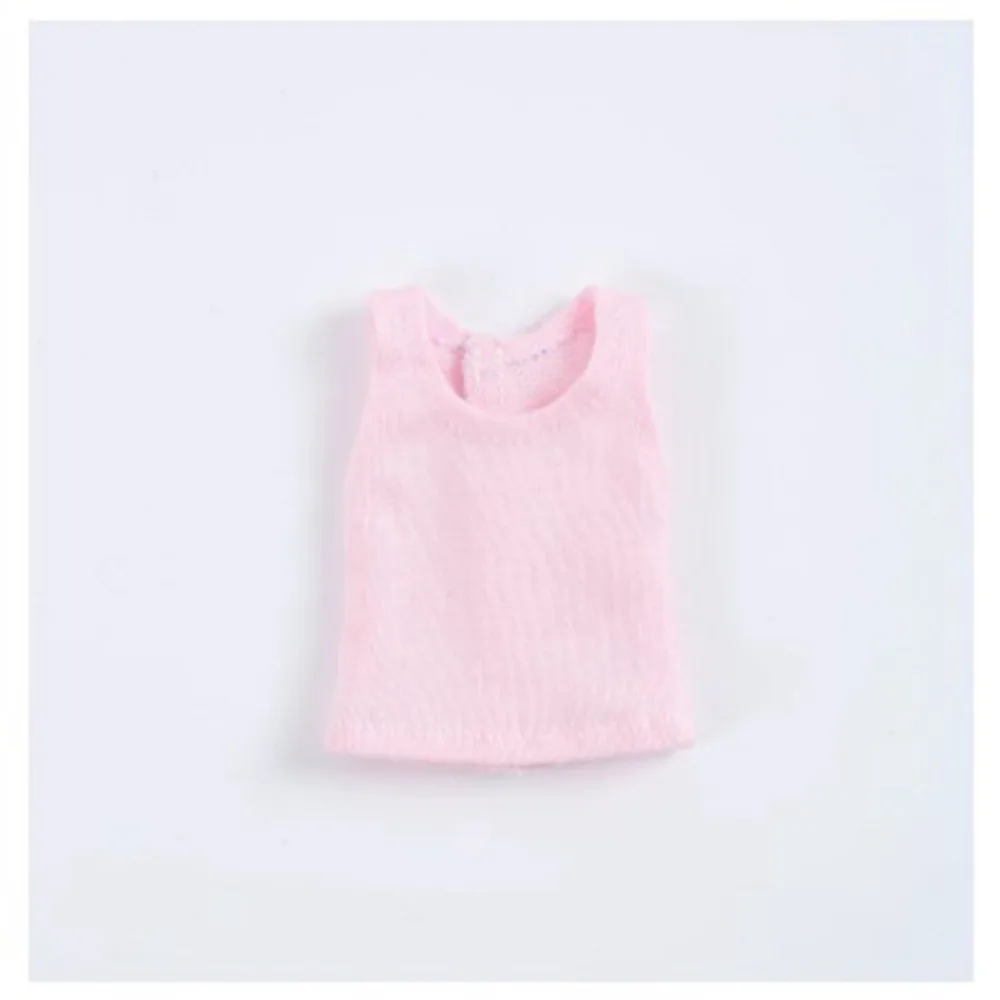 

Casual Wear Cute Inner Vest Fashion DIY Accessories Doll T-shirt Tops Handmade Kids Toys Dolls Clothes for ob24 ob22 Dolls