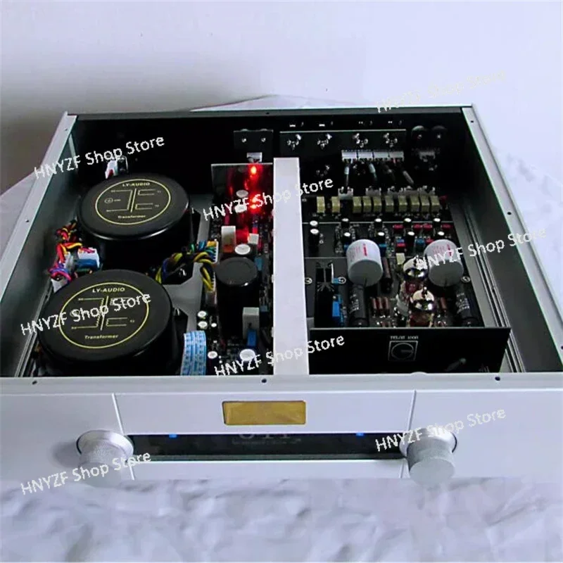 High-end T1000 PRO Fully Balanced Remote Control HIFI Preamplifier Electronic Tube Preamplifier.CD.DAC.XLR.RCA
