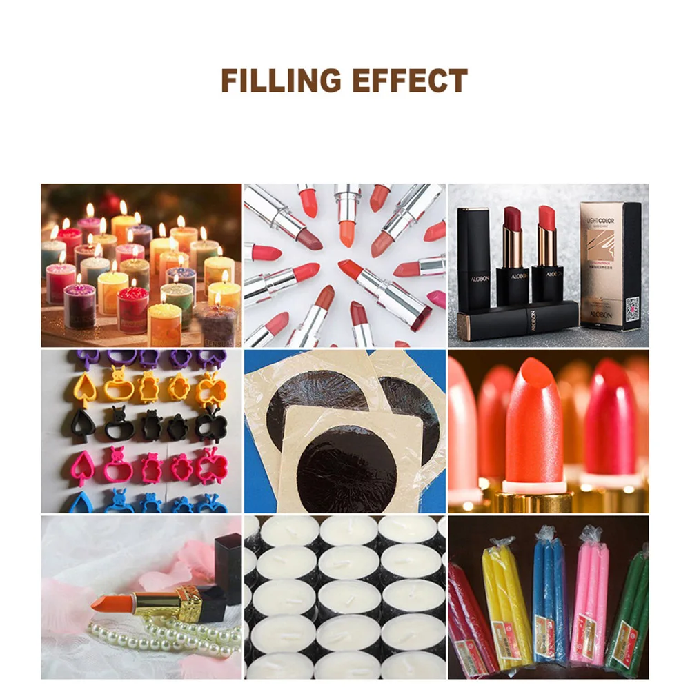 Máquina de llenado de lápiz labial de 30L, máquina de llenado de yeso y jabón hecha a mano, máquina de calentamiento de cera