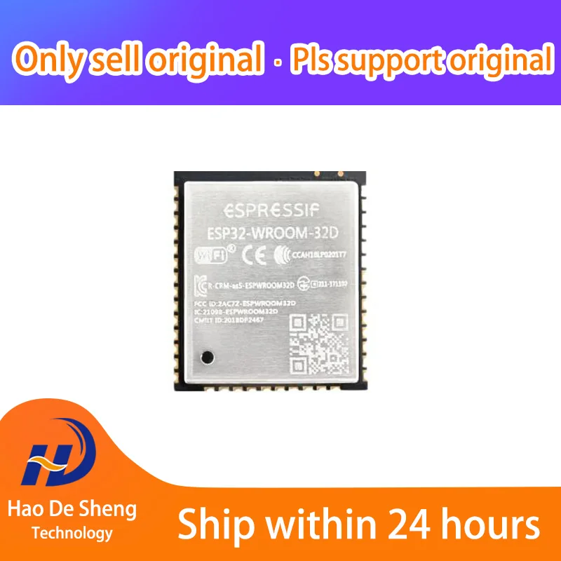 10PCS/LOT ESP32-WROOM-32D  SMD New Original in Stock