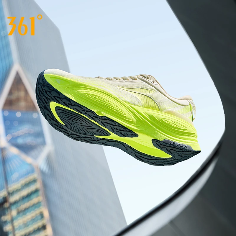 

361 Degrees PopBlaze 6 Men Running Shoes Lightweight Wear Resistant Comfortable Shock Absorb Soft Soled Male Sneakers 672622201