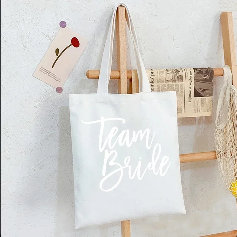 Evjf Bags Team Bride Bachelorette Tote Bags Tote Bags for Women  Handbags Team Bride Graphic Shopping Bag for Bachelorette Party