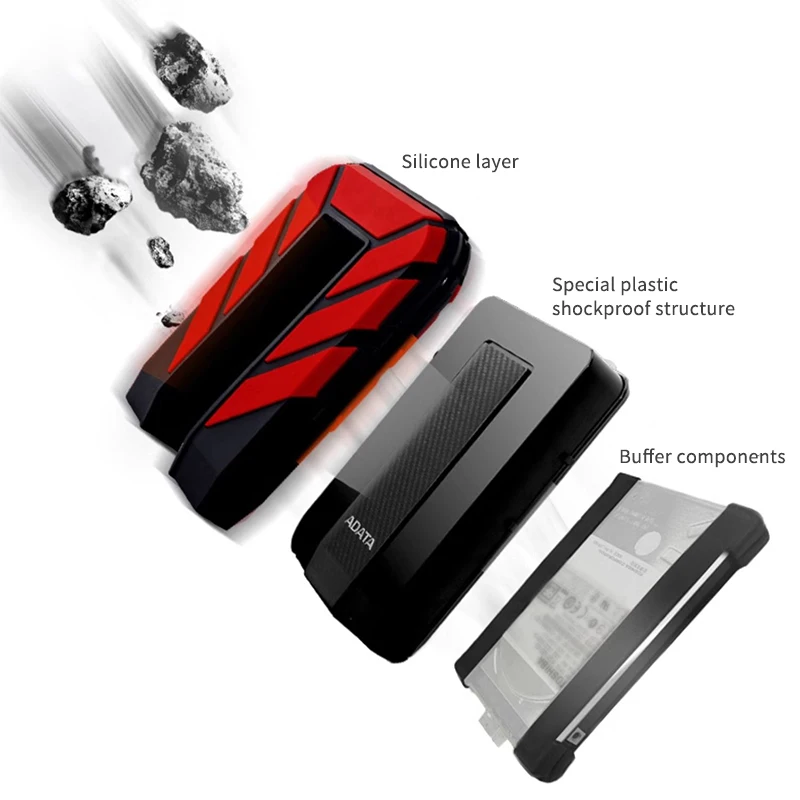 Оригинальный портативный жесткий диск ADATA HD710 Pro 1 ТБ 2 ТБ 4 ТБ 5 ТБ USB 3,2 Gen 1 (USB 5 Гбит/с) портативный жесткий диск для ноутбука