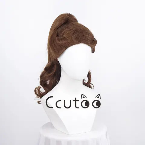 10 best sales भूरे रंग की पोनीटेल विग - №4