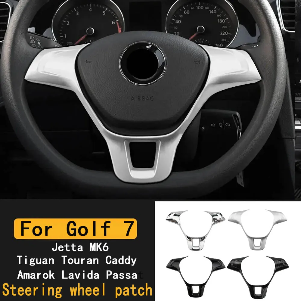 Для Volkswagen VW Golf 7 GTI MK7 POLO Jetta MK6 Tiguan Touran Caddy Amarok Lavida Passat наклейка на панель рулевого колеса автомобиля Для Volkswagen VW Golf 7 GTI MK7 POLO Jetta MK6 Tiguan Touran Caddy Amarok Lavida Passat наклейка на панель рулевого колеса автомобиля